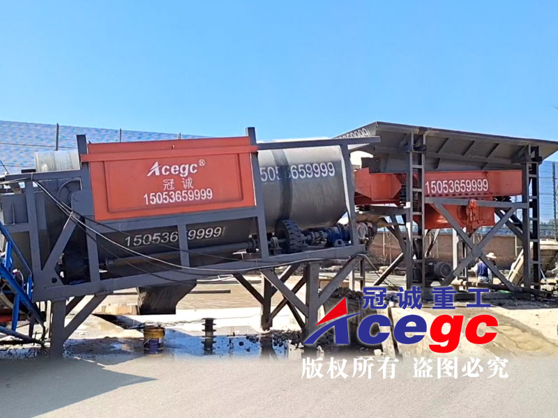甘肅張掖洗砂設備現場