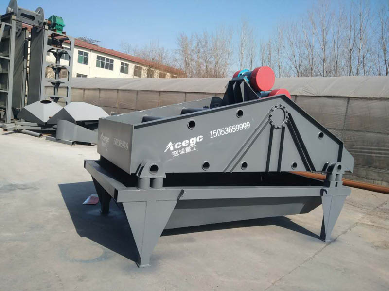 移動輪式洗砂細沙回收設備