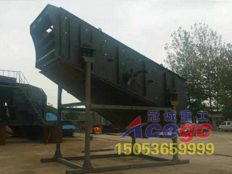 振動篩洗砂機械生產線